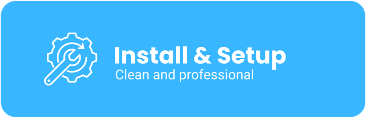 Appliance Install & Setup